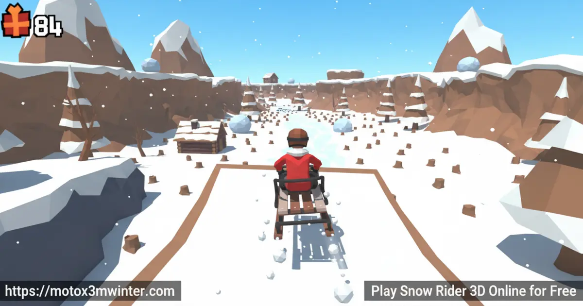 Play Snow Rider 3D Online For Free