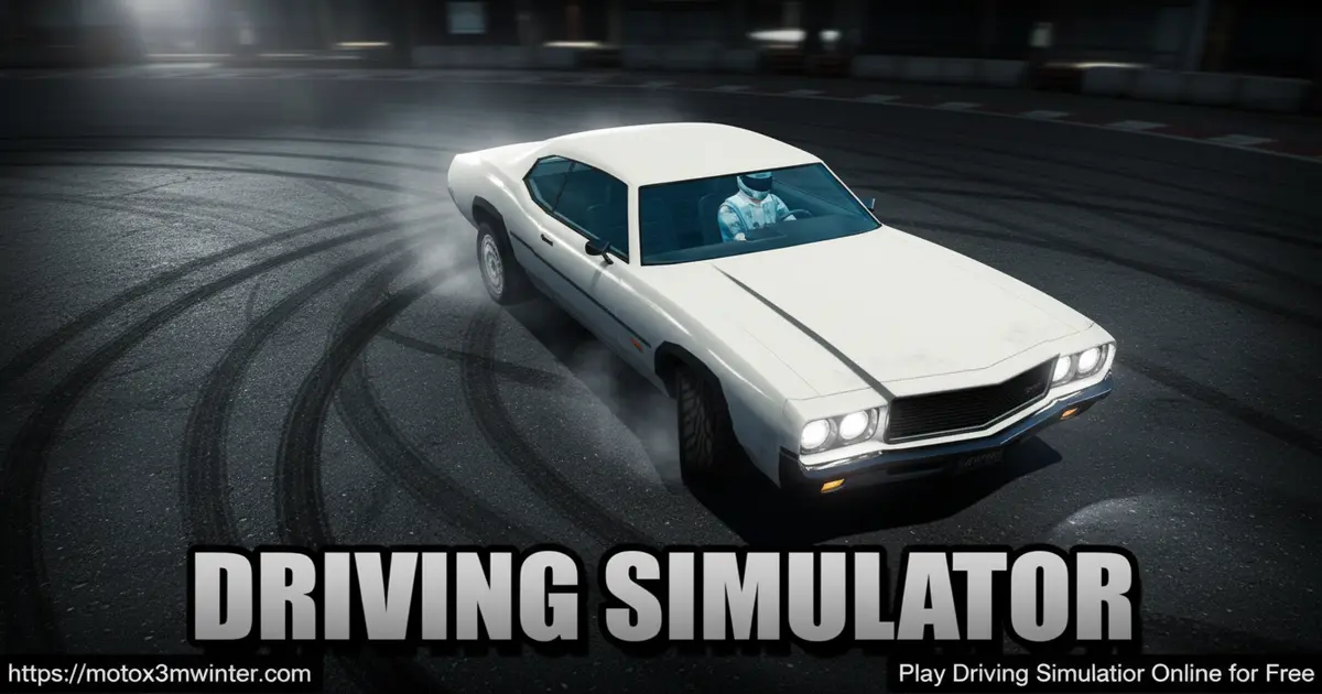 Driving Simulator Game Banner