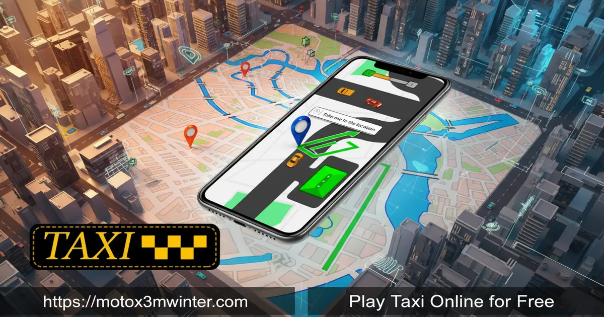 Play Taxi online for free game main menu